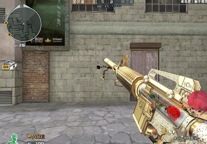 CF枪王之王专属：黄金M4A1-X性能全面解析