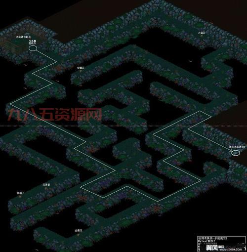 仙剑奇侠传4迷宫地图详解：从石沉溪洞到柳府全路线