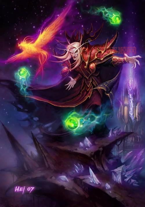 凯尔萨斯逐日者：奎尔萨拉斯的王子与魔兽传奇