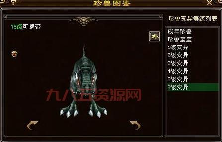 如何选择最适合的天龙八部宝宝装备？75级、85级到95级全解析