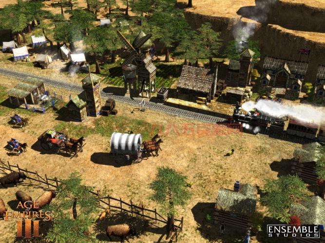 畅玩帝国时代3中文版：即时战略巅峰之作