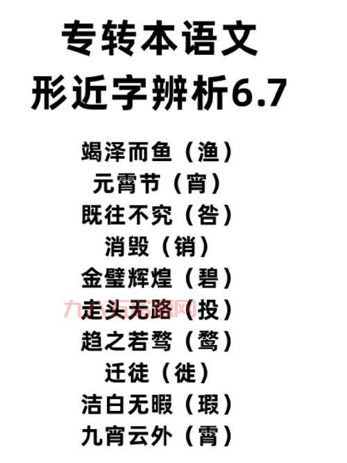 汉字形近字辨析：“庞”与龙、笼、宠的联系与区别
