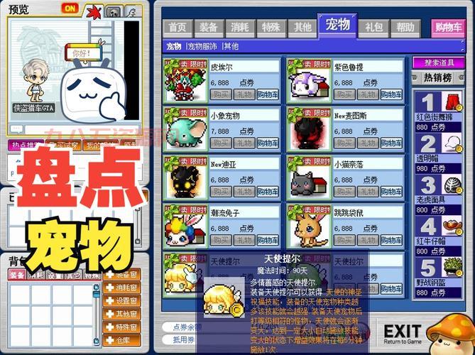 急！冒险岛宠物不捡东西是坏了吗？检查这几点就能知道！