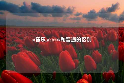 st音乐,stattrak和普通的区别