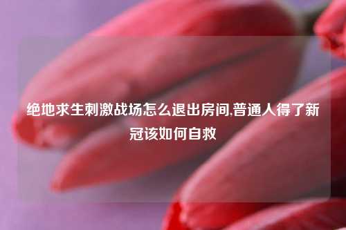 绝地求生刺激战场怎么退出房间,普通人得了新冠该如何自救