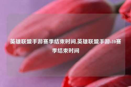 英雄联盟手游赛季结束时间,英雄联盟手游s10赛季结束时间