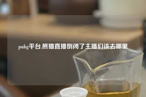 pubg平台,熊猫直播倒闭了主播们该去哪里