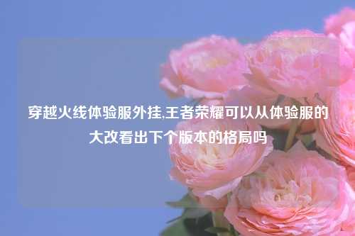 穿越火线体验服外挂,王者荣耀可以从体验服的大改看出下个版本的格局吗