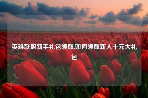 英雄联盟新手礼包领取,如何领取新人十元大礼包