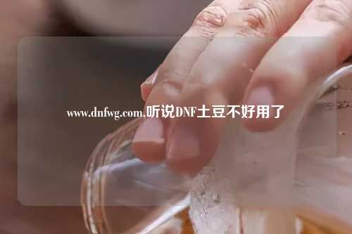 www.dnfwg.com,听说DNF土豆不好用了