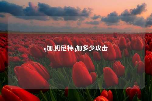 q加,班尼特q加多少攻击