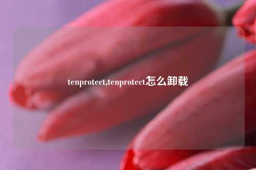 tenprotect,tenprotect怎么卸载