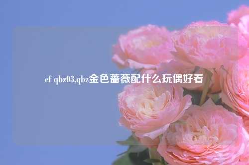 cf qbz03,qbz金色蔷薇配什么玩偶好看
