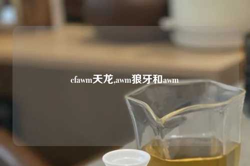cfawm天龙,awm狼牙和awm