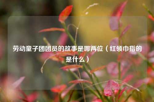 劳动童子团团员的故事是哪两位（红领巾指的是什么）