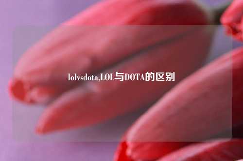 lolvsdota,LOL与DOTA的区别