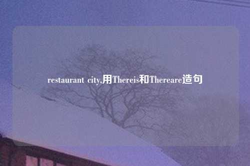 restaurant city,用Thereis和Thereare造句
