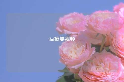 dnf搞笑视频