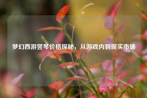 梦幻西游竖琴价格探秘，从游戏内到现实市场