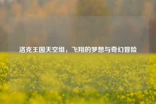 洛克王国天空组，飞翔的梦想与奇幻冒险