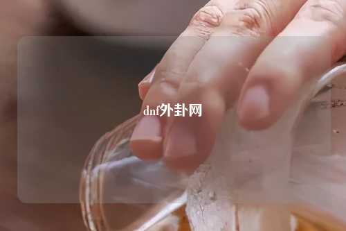 dnf外卦网