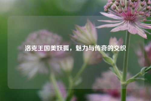 洛克王国美妖狐，魅力与传奇的交织