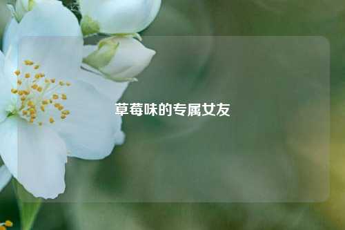 草莓味的专属女友